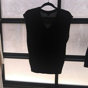 Theory Sleeveless V-Neck Sweater